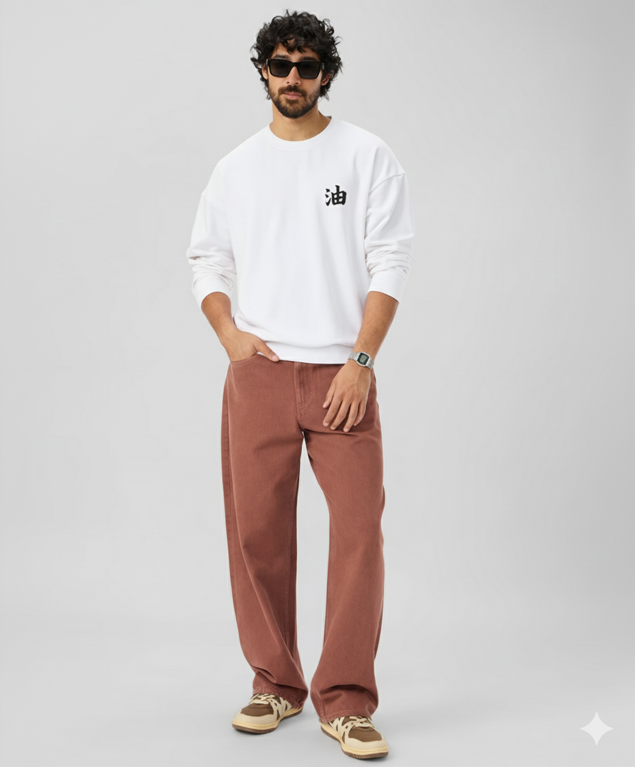 Dominare Gamakage Jiraiya Sweatshirt – Oversized Anime Style - Dominare